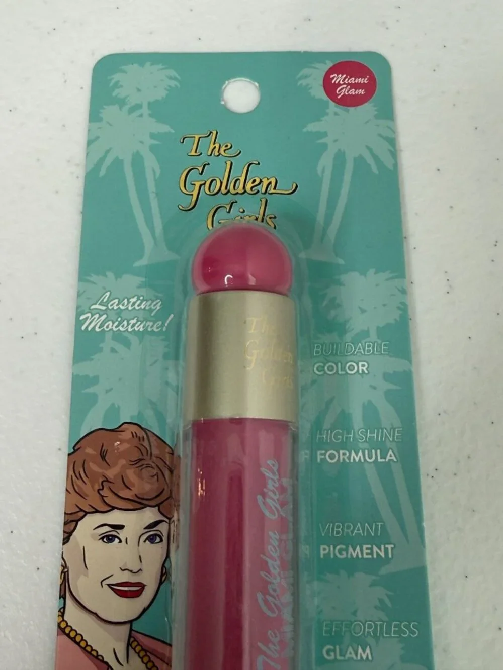 Golden Girls Blanche Pink Lip Gloss New Collectible Beauty